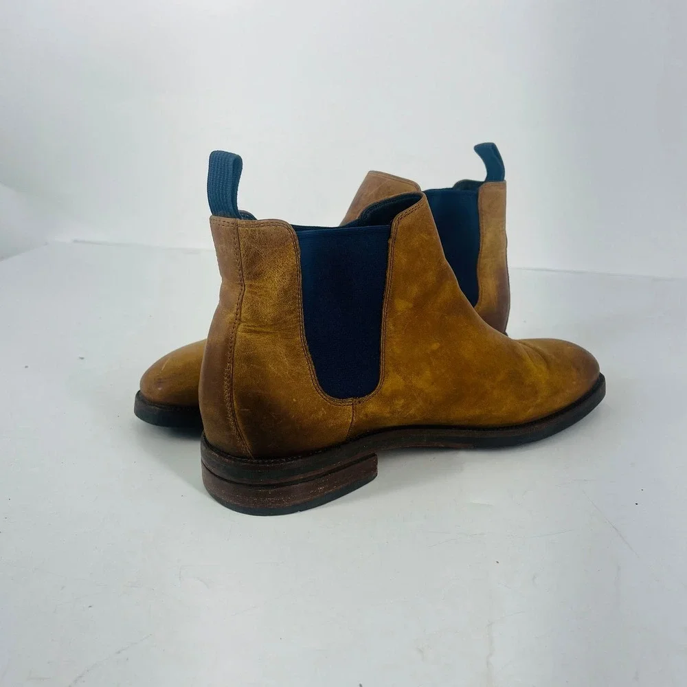 Cole Haan Mens C31527 Size 8 D‎ Wakefield Grand Dogwood Pea coat Ankle Boots